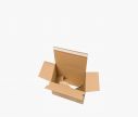 Cardboard Box AUTO 50 - Peel & seal adhesive strip ✦ Window2Print