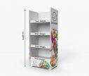 CHAMALEON 60 x 40 x 140 cm -  Display stands for retail stores  | W2P