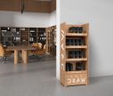 DRACO Shelf Display 60 x 40 x 150 cm - product shelves | Window2Print