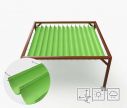 Pergola Canopy Premium - waterproof - green - Window2Print