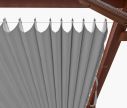 Custom pergola canopy - folding system・ Window2Print
