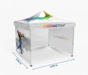 Tents for events 3x3 with roof and walls - Fan Zone | Window2Print