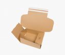 Cardboard Box FAST 50 - Peel & seal adhesive strip ✦ Window2Print