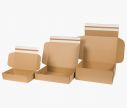 Cardboard Box FAST 70 - Self-seal strip ✦ Window2Print