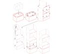 Cardboard stand printing- Shelf Display 7 - 60 x 40 x 170  ❖ Window2Print