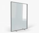 Alu transparent stand inside 138 x 200 cm ✦ Window2Print