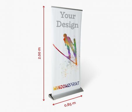 Roll up classic 100x200 cm - Roll-up