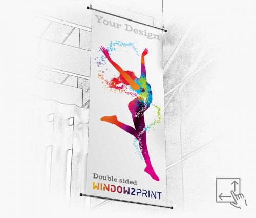 Double Sided Banner - Window2Print