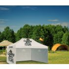 Promotional Tents Large 3 x 6 m with roof and walls - Perfect for a garden party I Window2Print